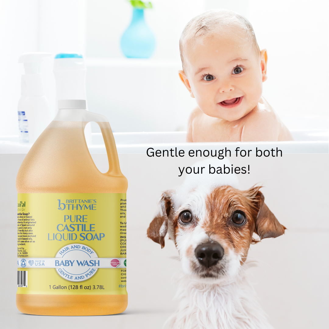 Dr bronner's castile sales soap for dogs