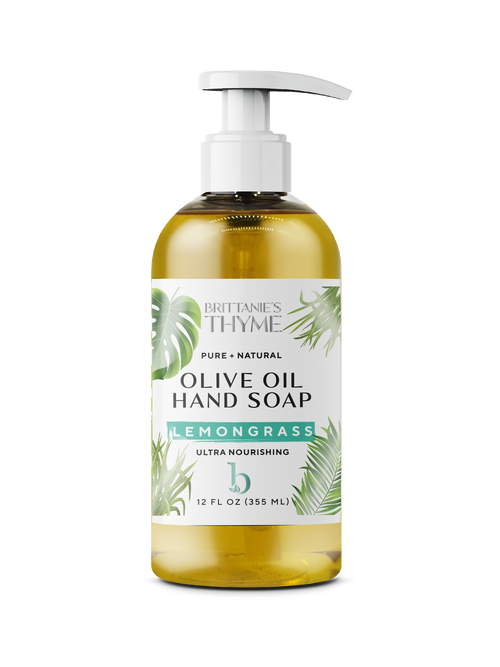 Lemongrass Olive Oil Hand Soap
