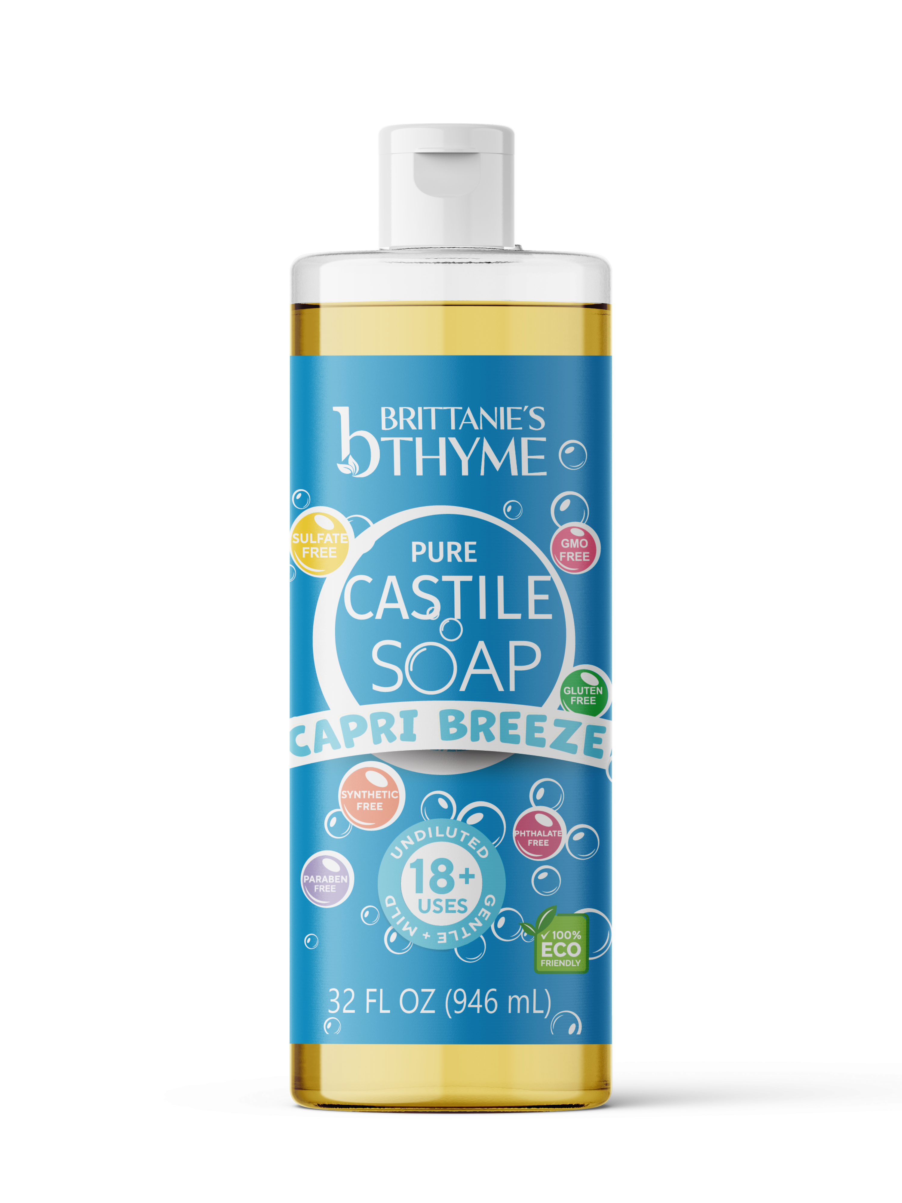 Pure Castile Capri Breeze Soap – Brittanie's Thyme