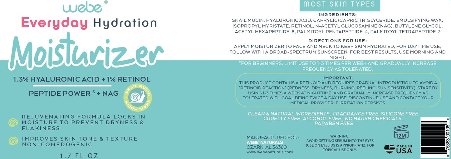 Webe® Everyday Hydration Moisturizer