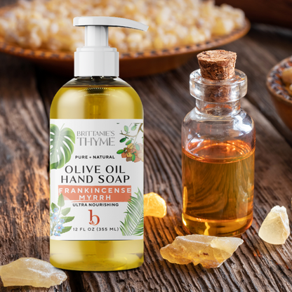 Frankincense Myrrh Olive Oil Hand Soap