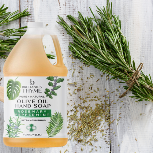 Rosemary Peppermint Olive Oil Hand Soap