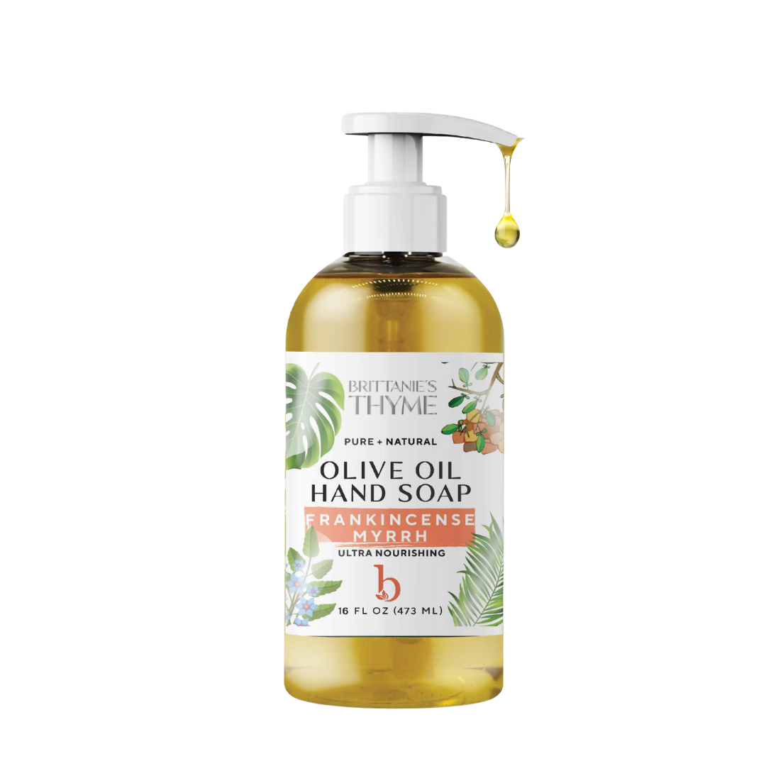 Frankincense Myrrh Olive Oil Hand Soap