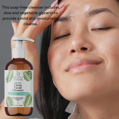 Organic Citrus Facial Cleanser