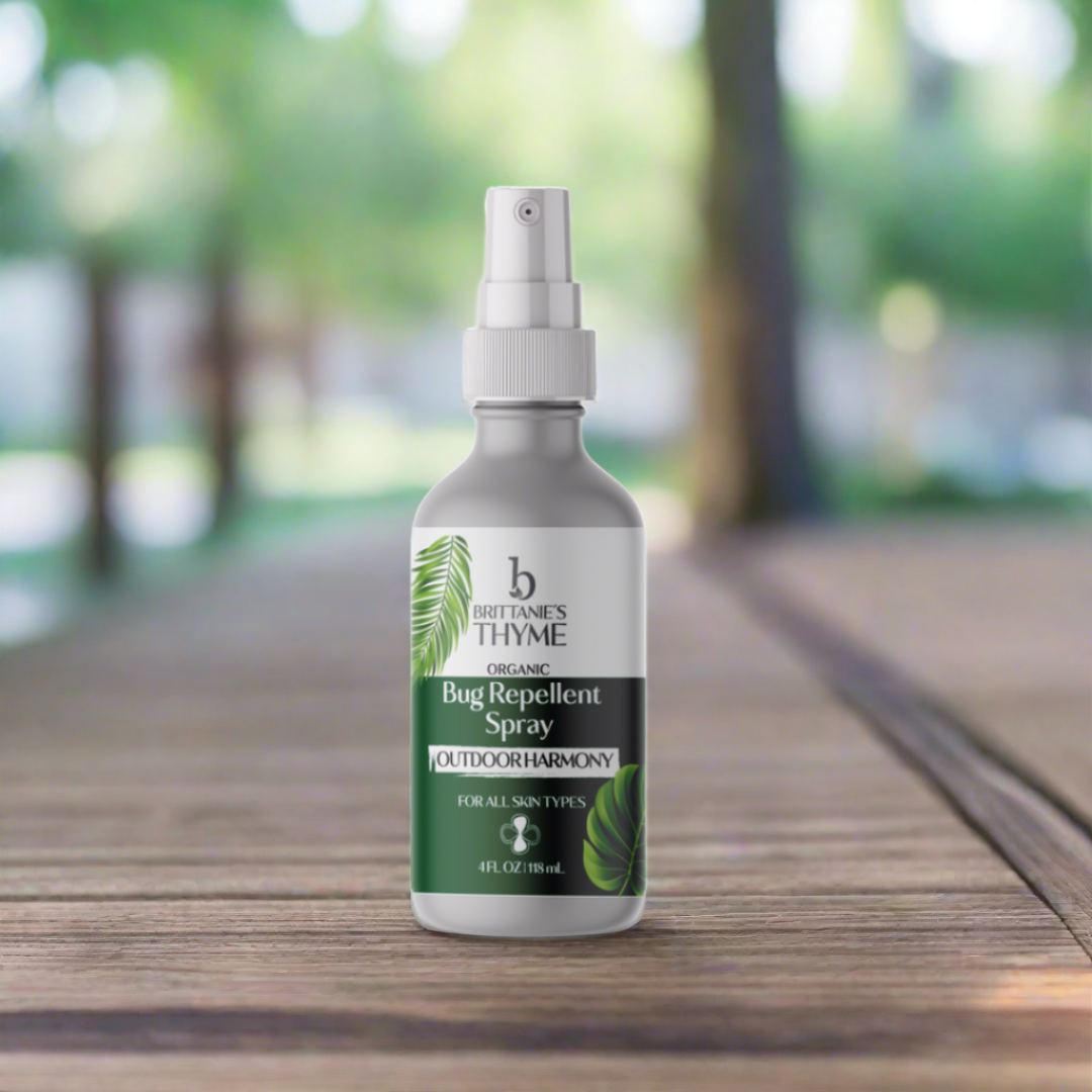 Organic Bug Repellent Spray (Aluminum Bottle)