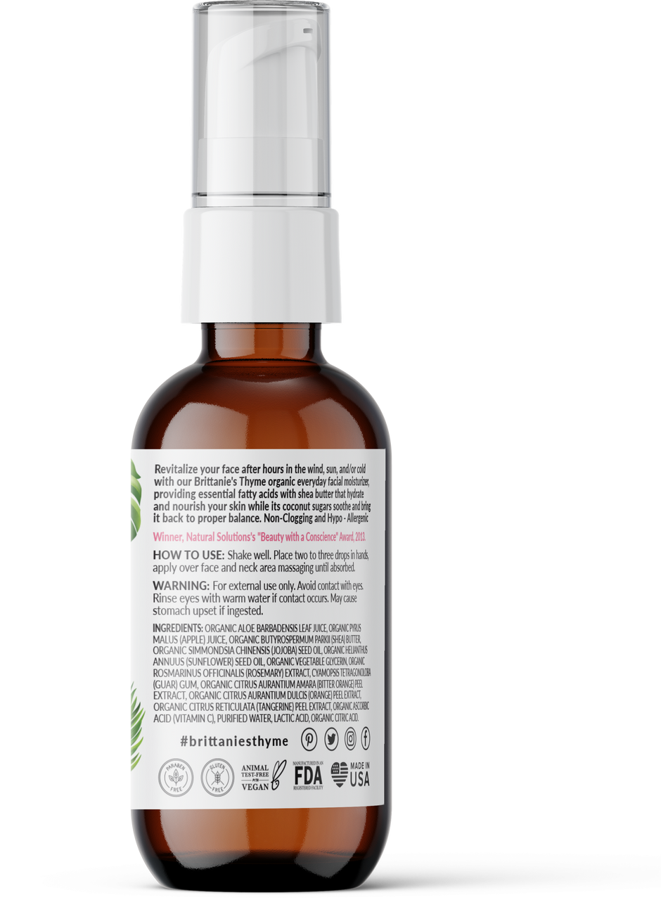 Organic Everyday Facial Moisturizer