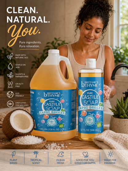 Pure Castile Capri Breeze Soap