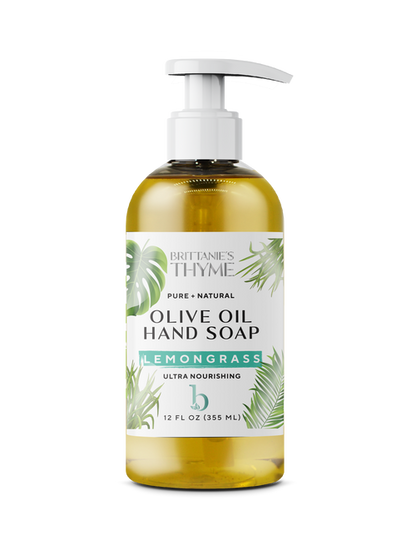 Lemongrass Olive Oil Hand Soap