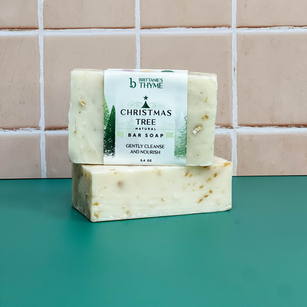 Christmas Tree Bar Soap Brittanie's Thyme