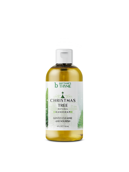 Christmas Tree Olive Oil Hand Soap