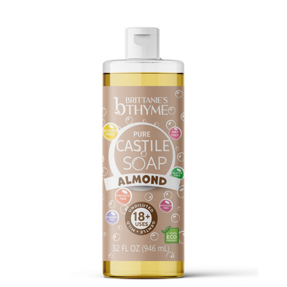 Almond Pure Castile Liquid Soap