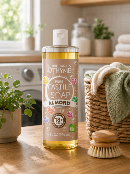 Almond Pure Castile Liquid Soap