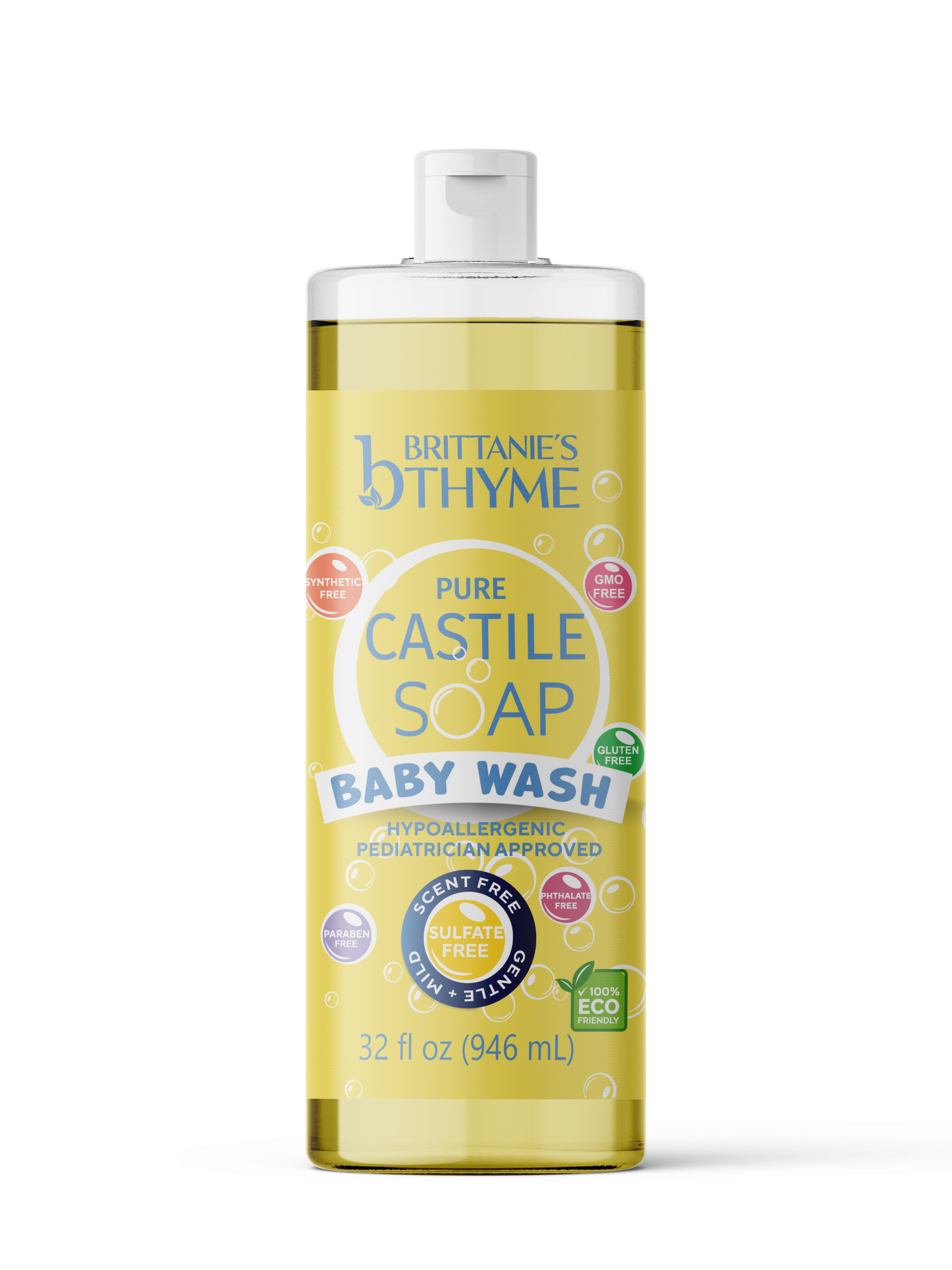 Castile Baby Wash – Brittanie's Thyme - Main Image