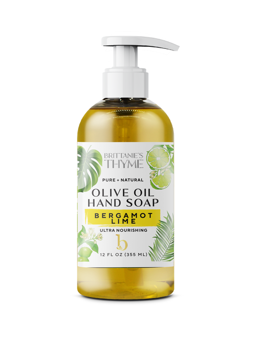 Bergamot Lime Olive Oil Hand Soap