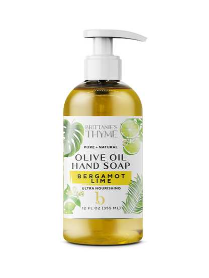 Bergamot Lime Olive Oil Hand Soap