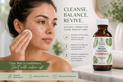 Organic Blemish Facial Toner