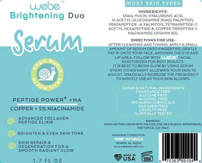 Webe® Brightening Duo Serum