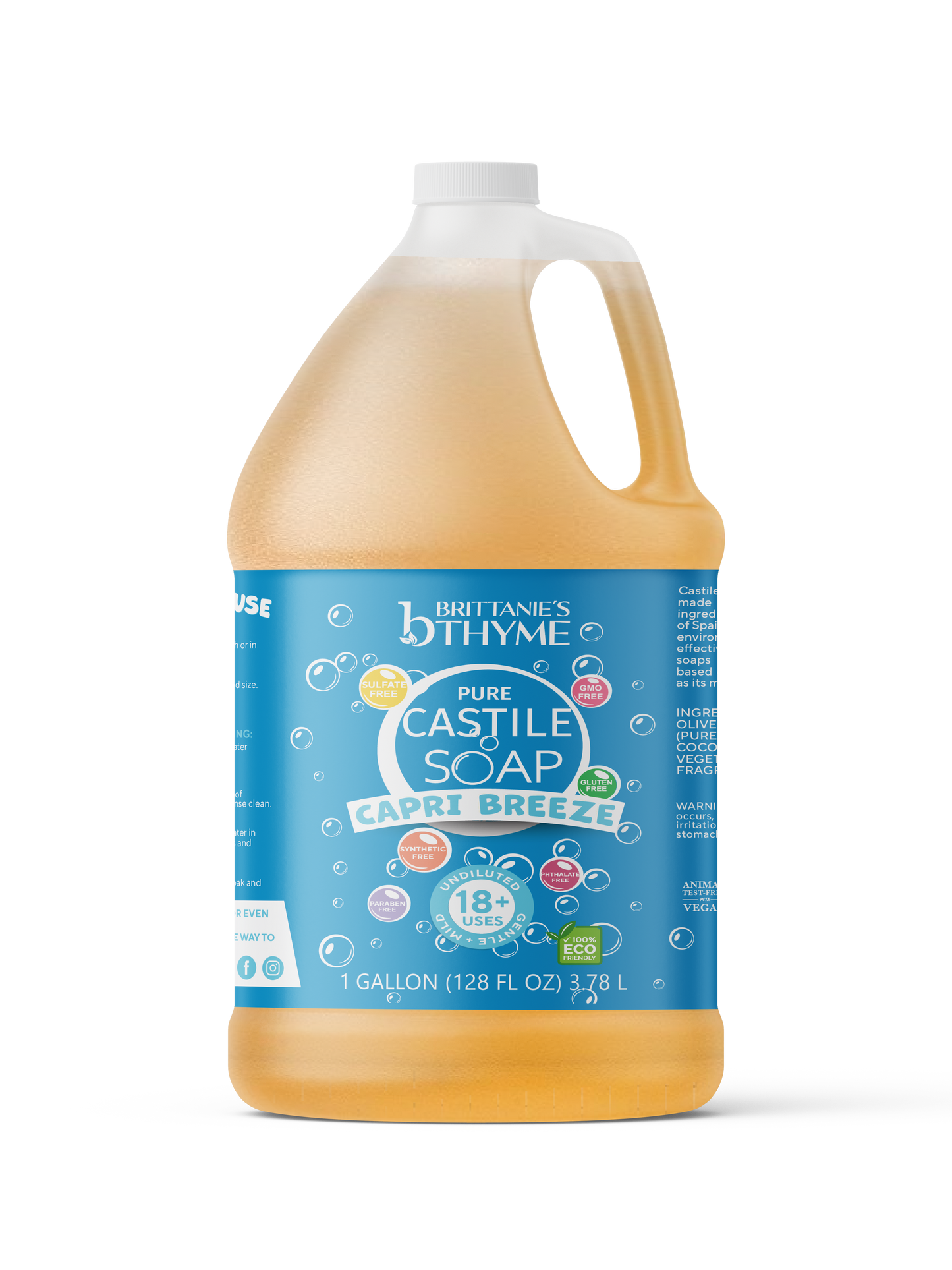 Pure Castile Capri Breeze Soap