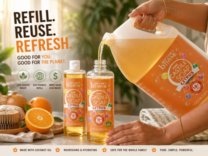 Citrus Pure Castile Liquid Soap