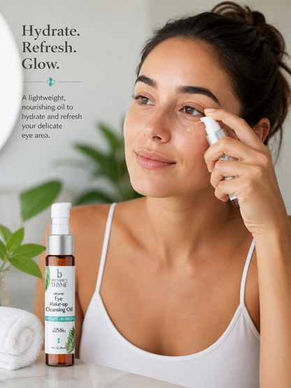 Organic Eye Makeup Cleansing Oil