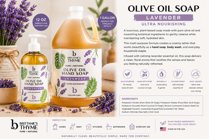 Lavender Hand Soap Refill Bundle