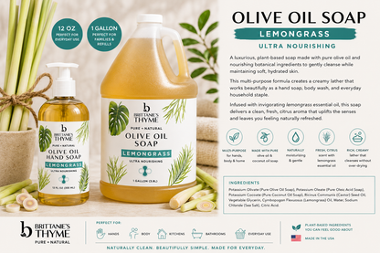 Lemongrass Hand Soap Refill Bundle