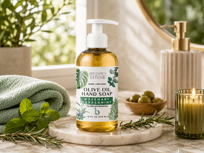 Rosemary Peppermint Olive Oil Hand Soap
