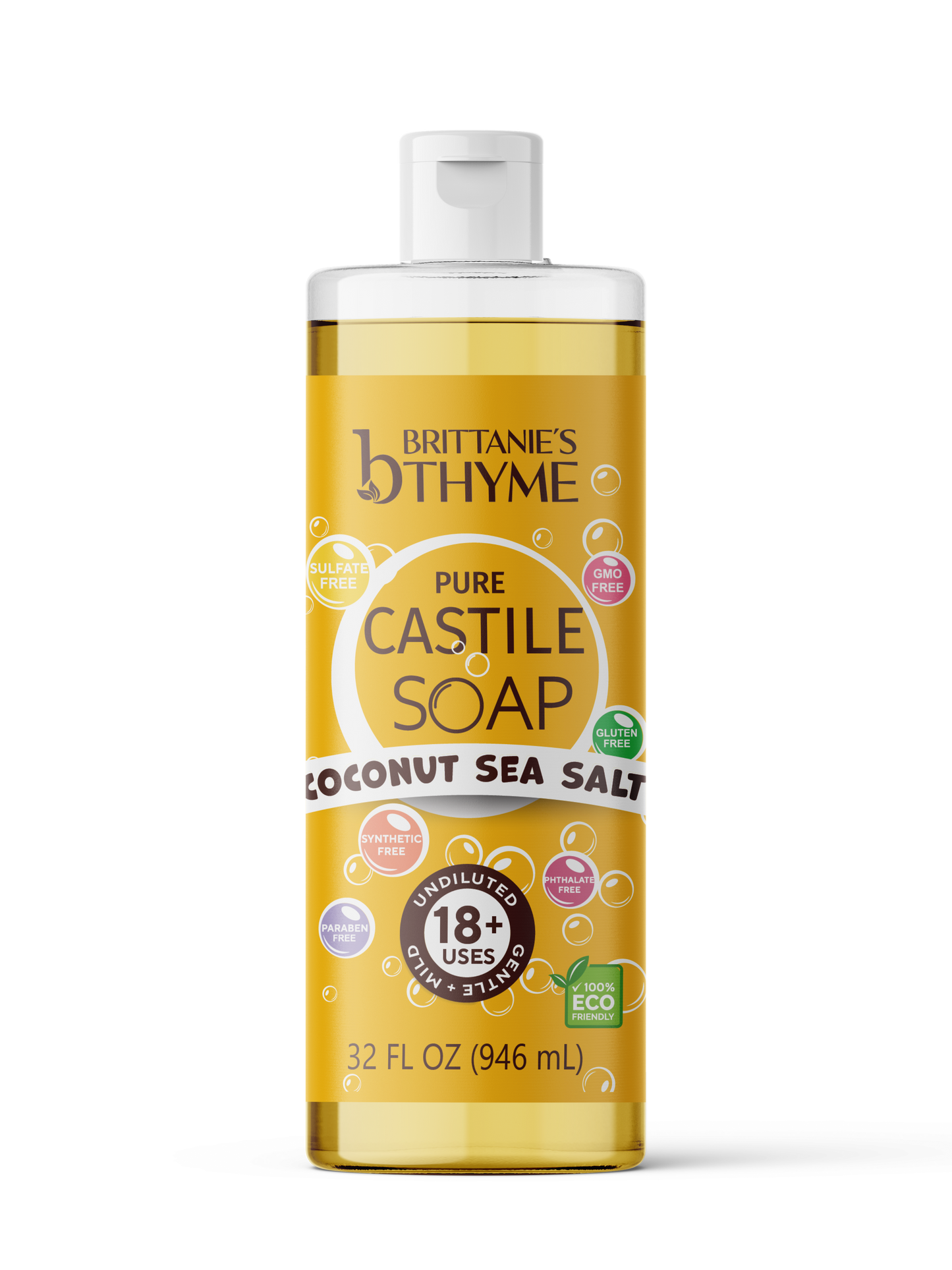 Pure Castile Coconut Sea Salt Soap