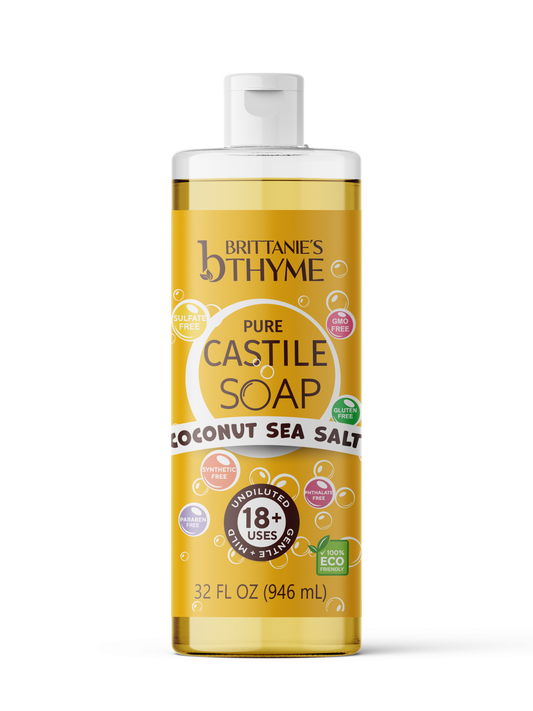 Pure Castile Coconut Sea Salt Soap