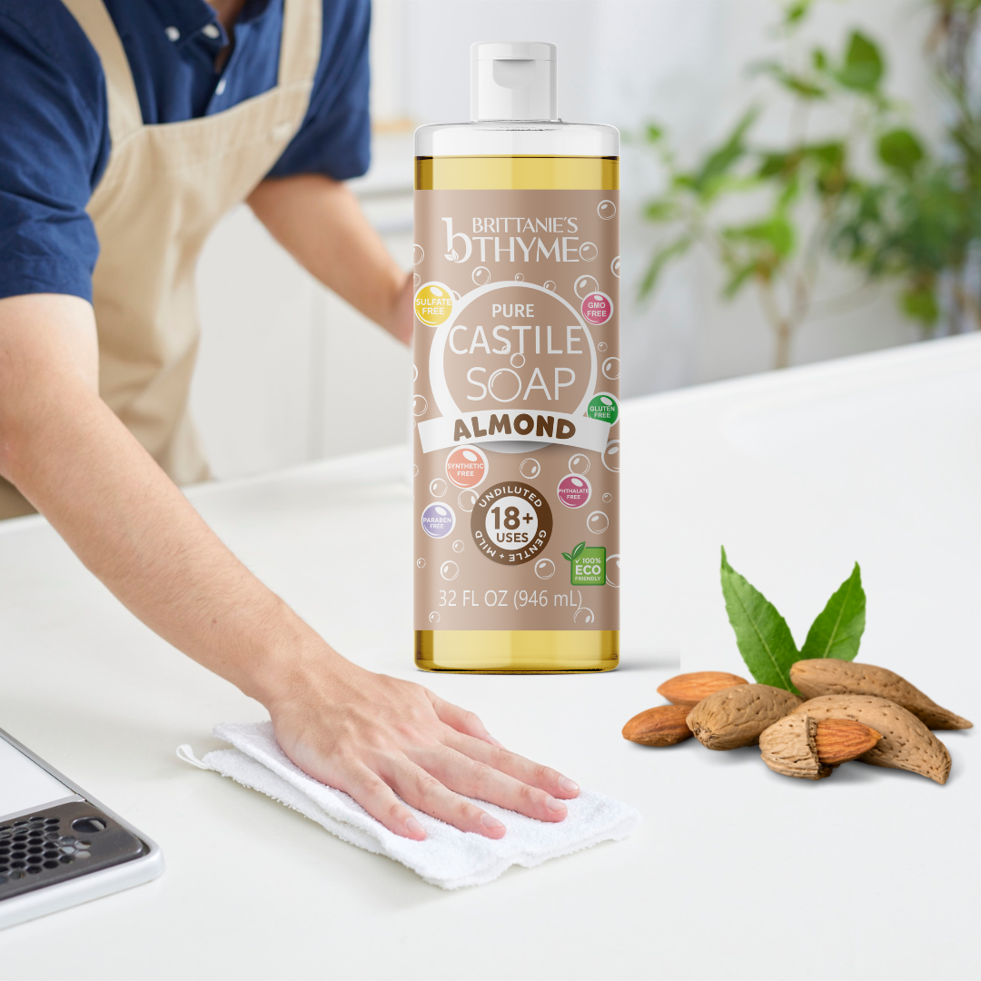 Almond Pure Castile Liquid Soap