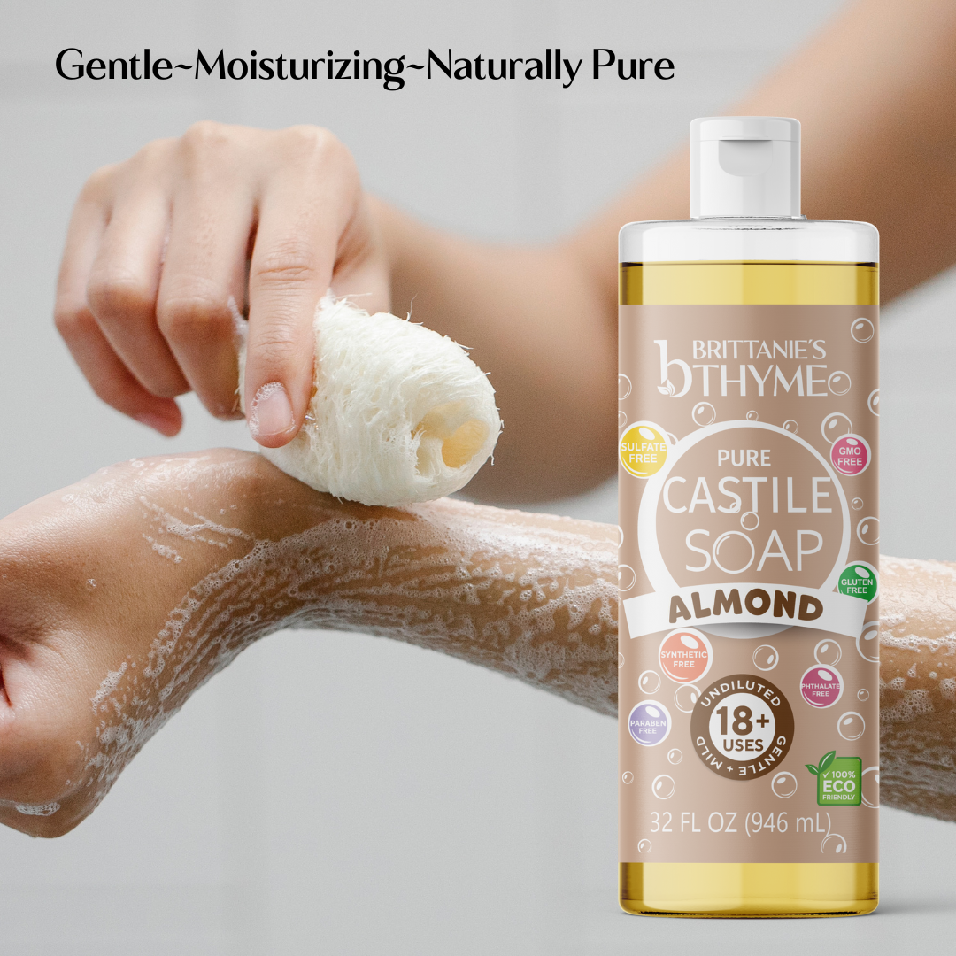 Almond Pure Castile Liquid Soap
