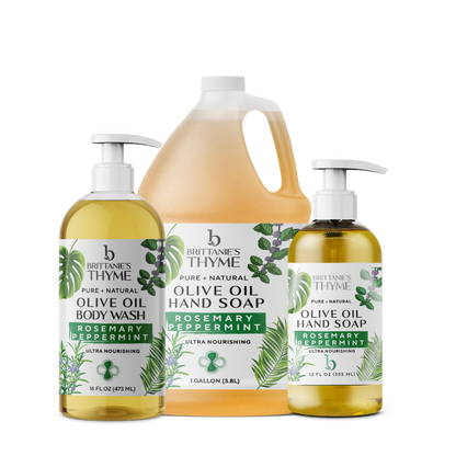 Rosemary Peppermint Olive Oil Hand Soap