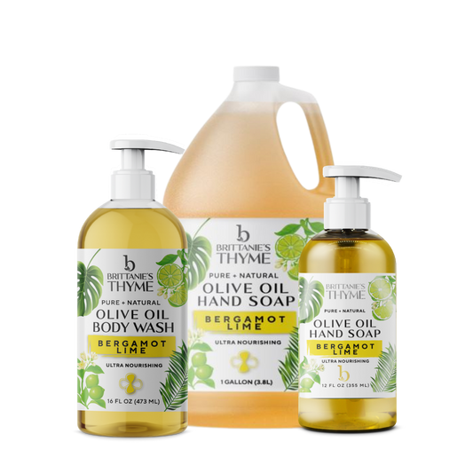 Bergamot Lime Olive Oil Hand Soap