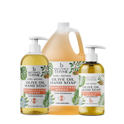 Frankincense Myrrh Olive Oil Hand Soap