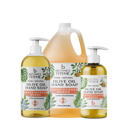 Frankincense Myrrh Olive Oil Hand Soap