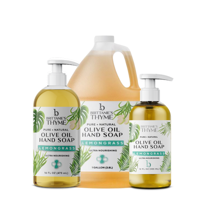 Lemongrass Olive Oil Hand Soap