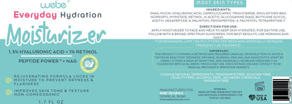 Webe® Everyday Hydration Moisturizer