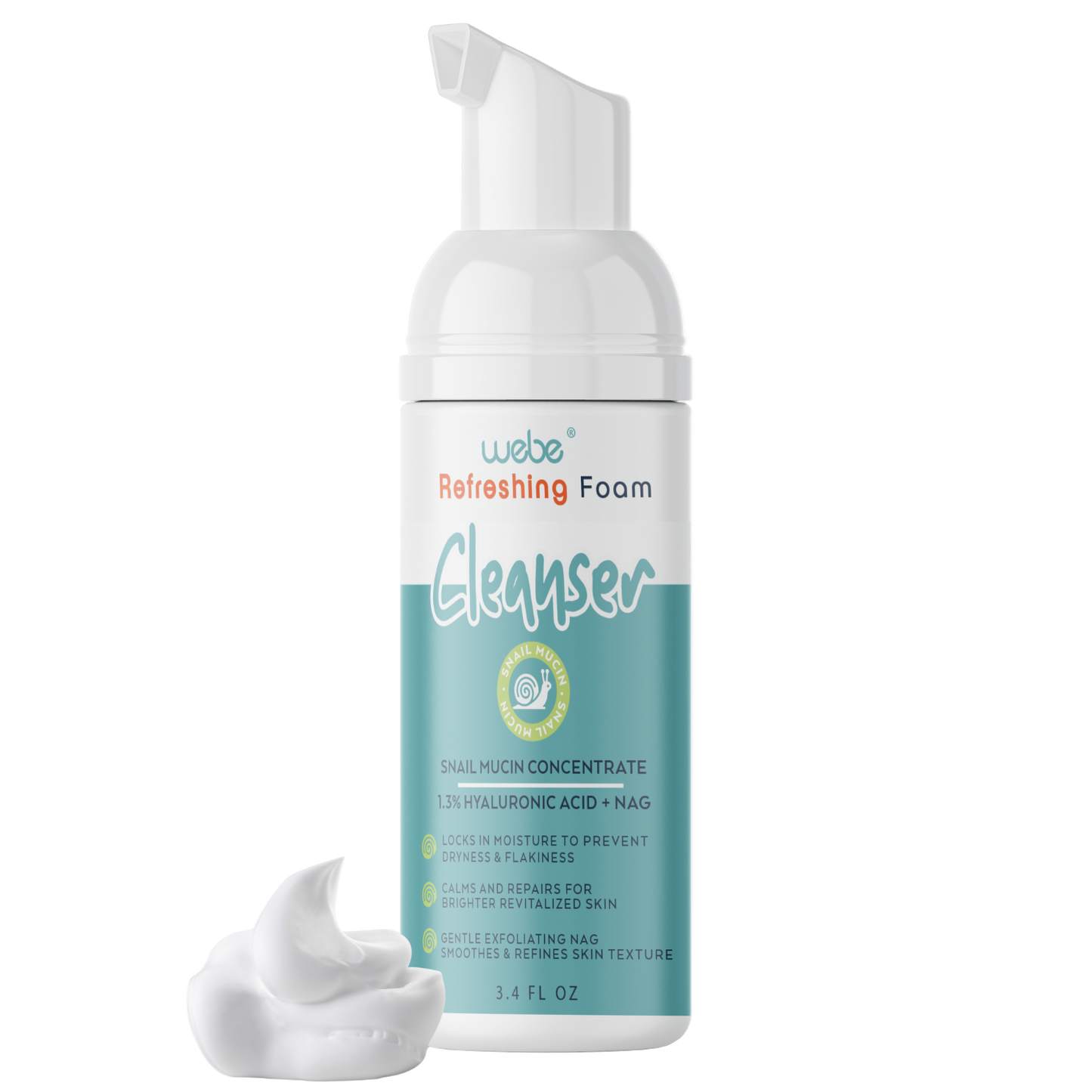 Webe® Refreshing Foam Cleanser
