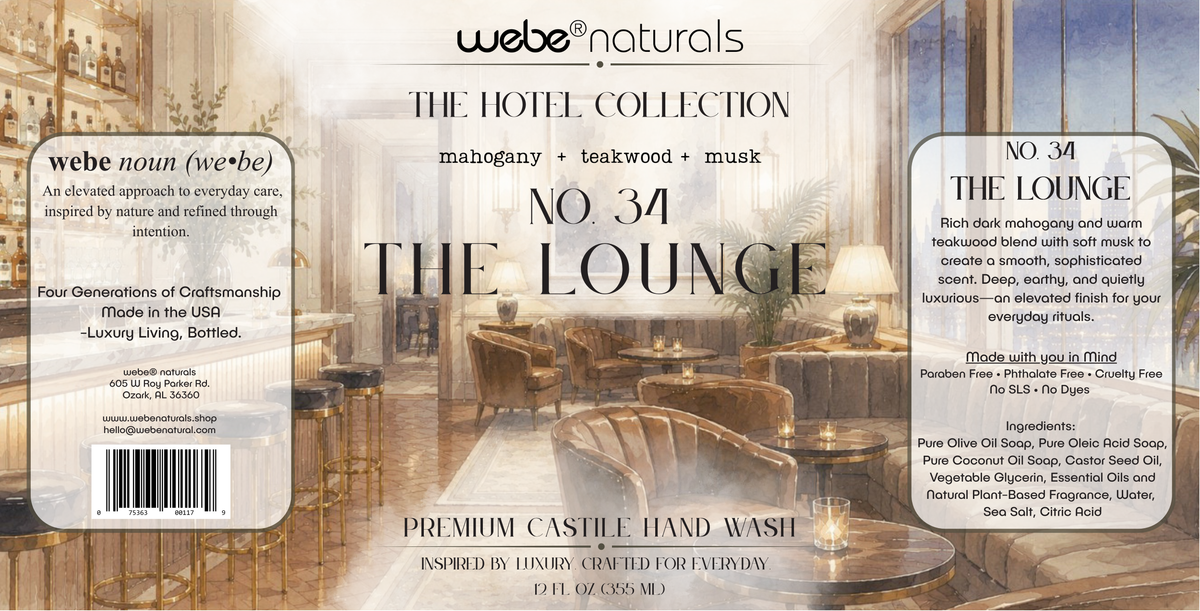 The Lounge No.34 Premium Castile Hand Wash