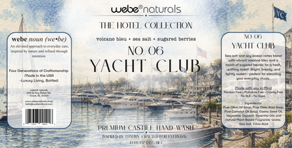 Yacht Club No.06 Premium Castile Hand Wash