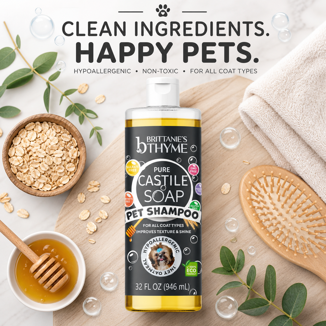 Pet Shampoo and Conditioner