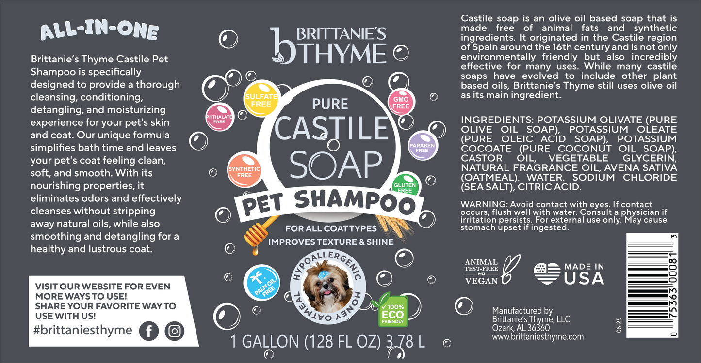 Pet Shampoo and Conditioner