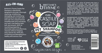 Pet Shampoo and Conditioner