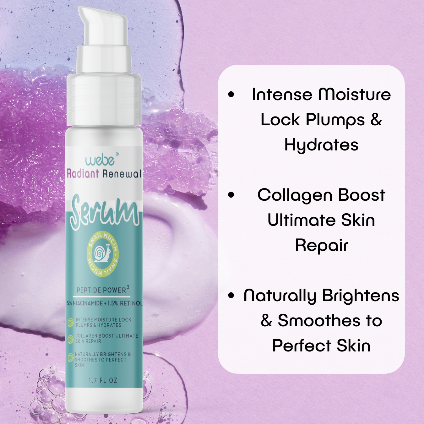 Webe® Radiant Renewal Serum