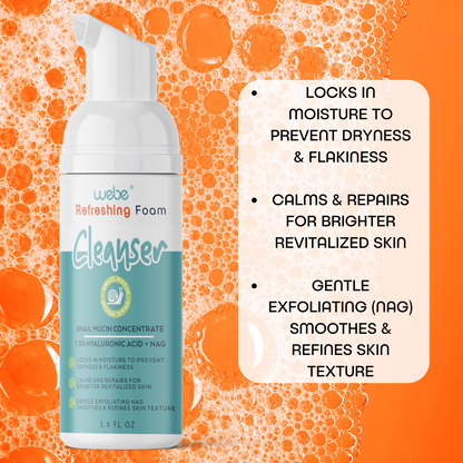 Webe® Refreshing Foam Cleanser