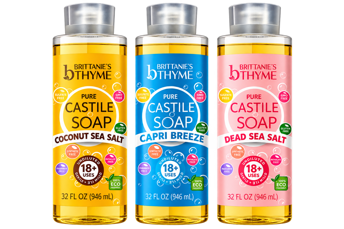 Coastal Escape Castile Soap Trio