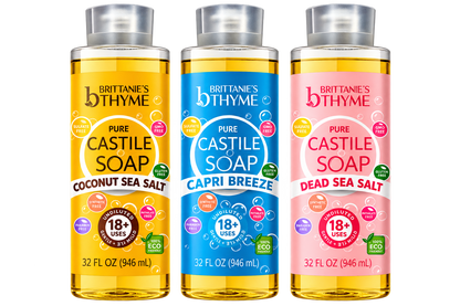 Coastal Escape Castile Soap Trio
