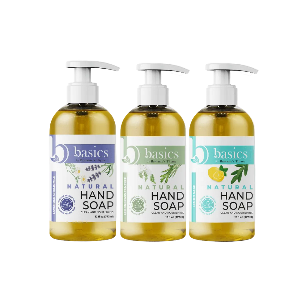 Basics Best Bundle 3 Pack 12oz Hand Soap – Brittanie's Thyme