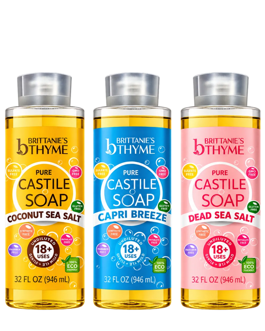 Coastal Escape Castile Soap Trio