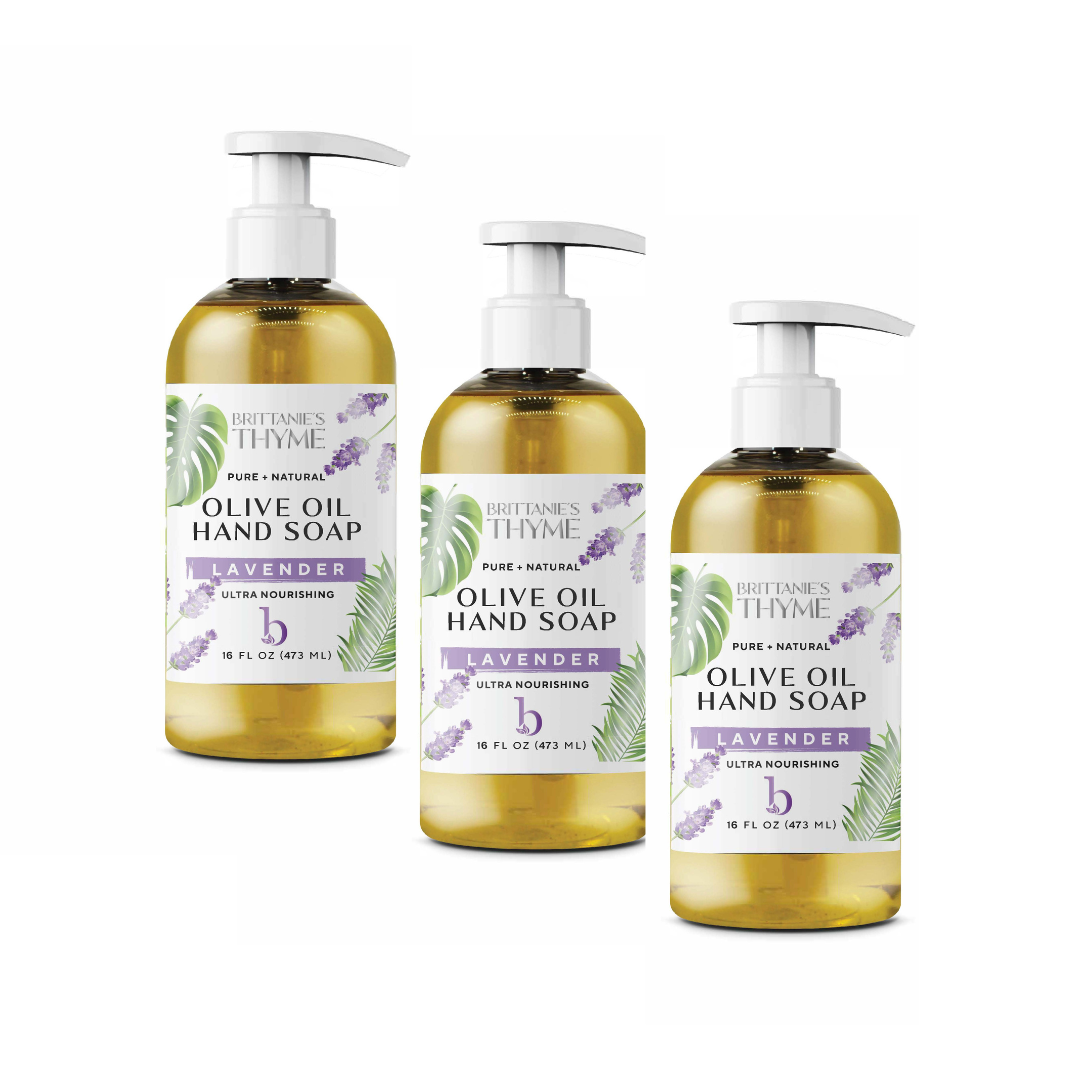 Luscious Lavender Olive Oil Hand Soap Bundle